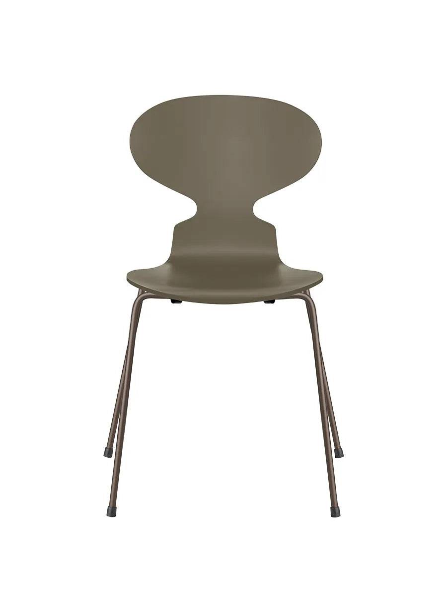 3101 Myren Stol lakeret af Arne Jacobsen Olive Green / Brown Bronze - Jacobsen Plus