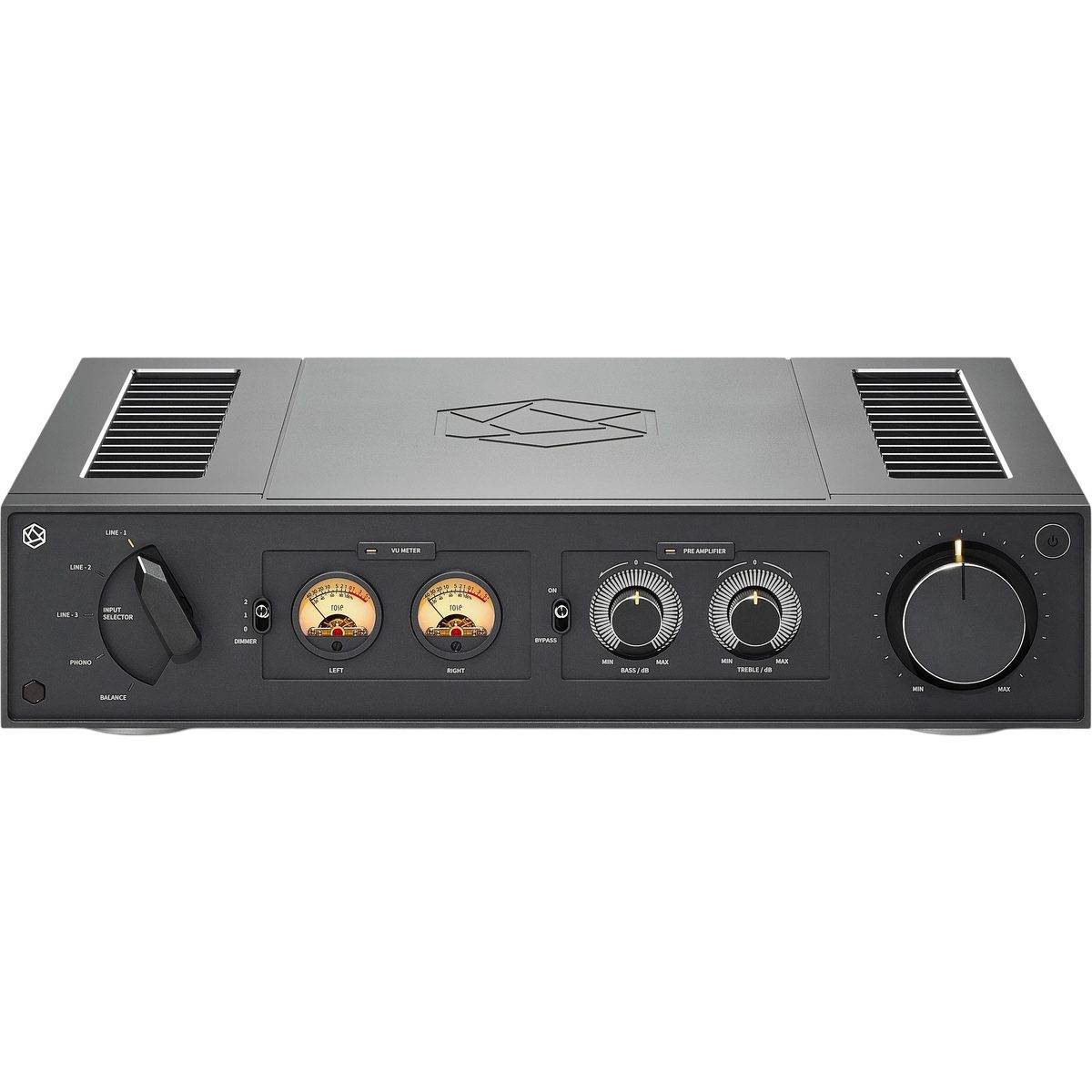 Rose RA280 svart - Stereo integrerad transistorförstärkare, A + D
