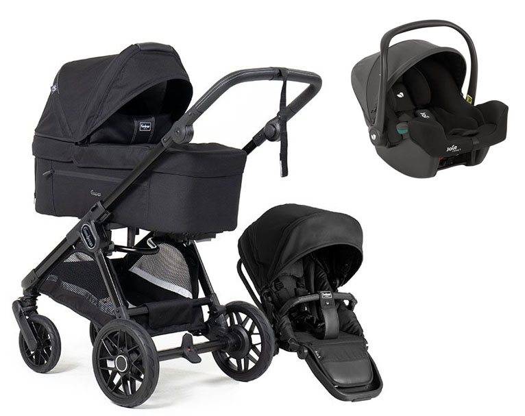 Emmaljunga Sento duovagn Ergo+ 2027 + Joie i-Snug 2 babyskydd