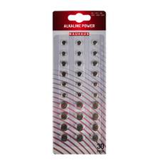 Alkaline Power batteri knapcelle 30 stk.