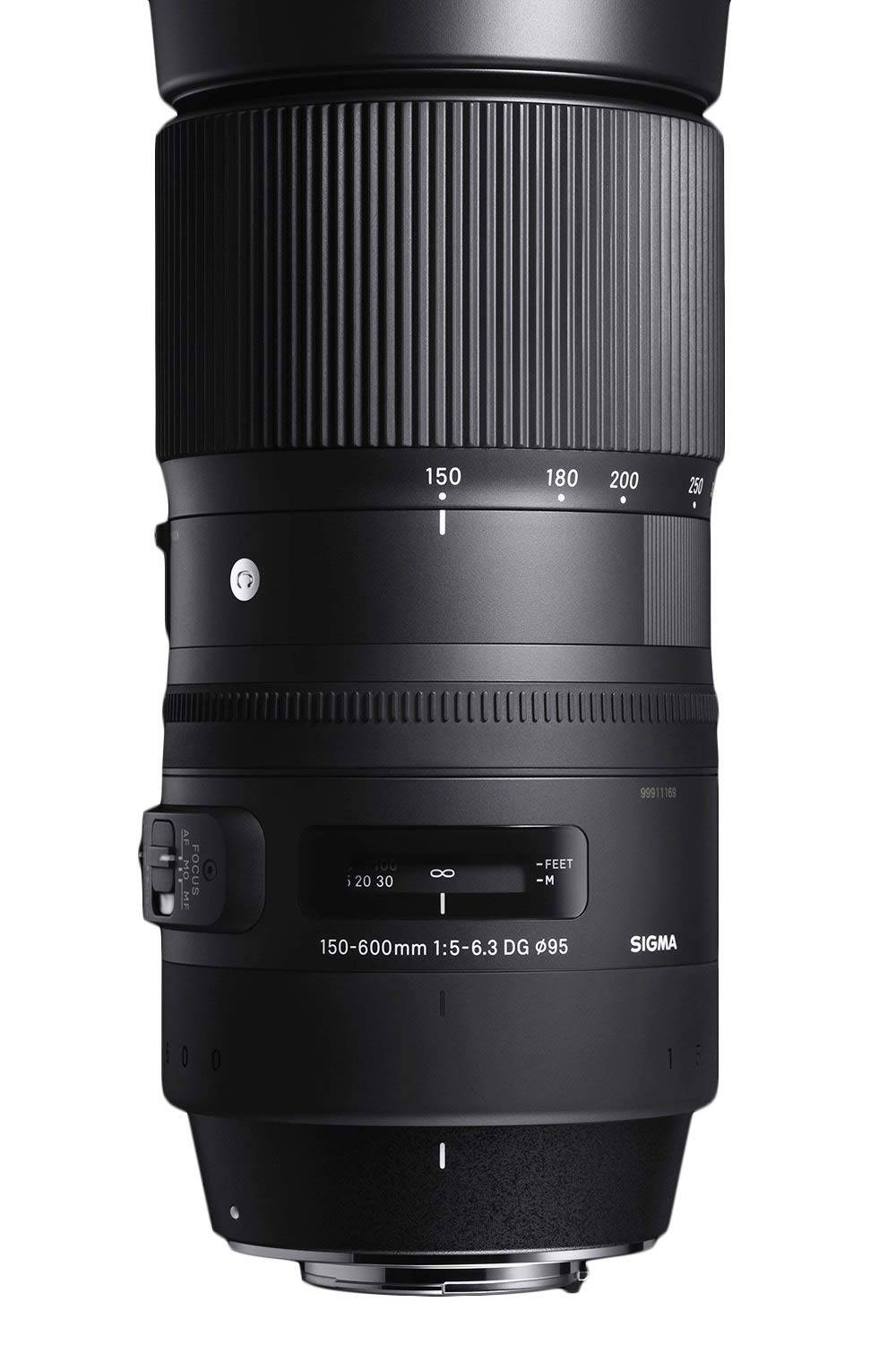 Sigma SIGMA Sigma Canon EF-fästeobjektiv DG OS HSM Zoom Super Tele Telephoto Full Size Contemporary SLR Endast 150-600 mm F5-6.3