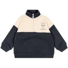 Konges Sløjd - Organic Loupy Lou zip trøje - Navy - str. 3 år/98 cm