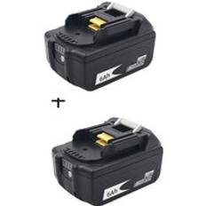 Med laddare bl1860 laddningsbart batteri 18 v 6000 mah litiumjon för makita 18v batteri 6ah bl1840 bl1850 bl1830 bl1860b lxt 400
