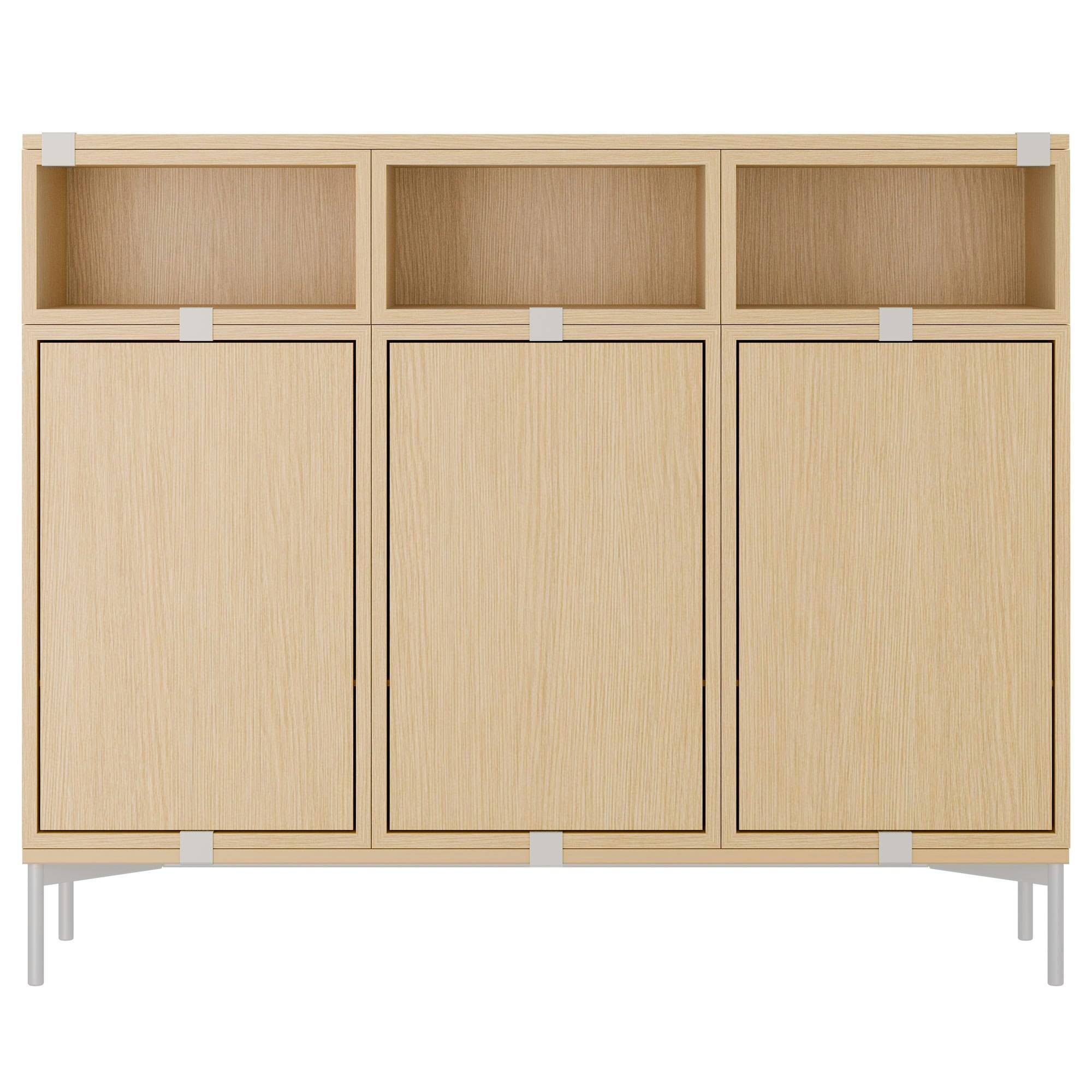 Muuto - Stacked Configuration 3 Skänk - Ek