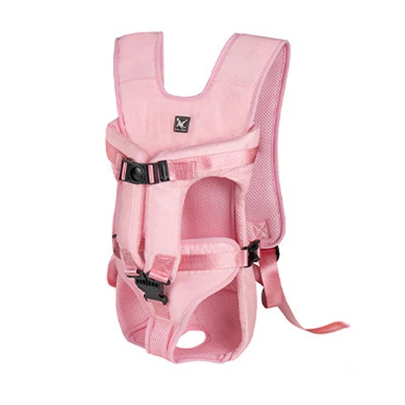 Front-Facing Pet Carrier Backpack for Dogs & Cats - pink / L (L)