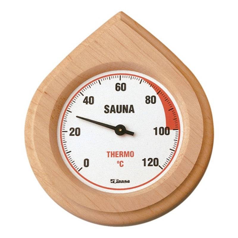 Finnsa - Sauna Termometer i Træ 100mm