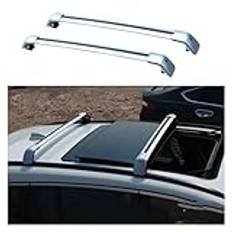 Takräcke För HR-V För HRV För X-RV För Vezel Flush Rails 2015-2021 SUV Aluminiumlegering Sidostänger Cross Rails Takräcke Bagage Takräcke Bilar(C)