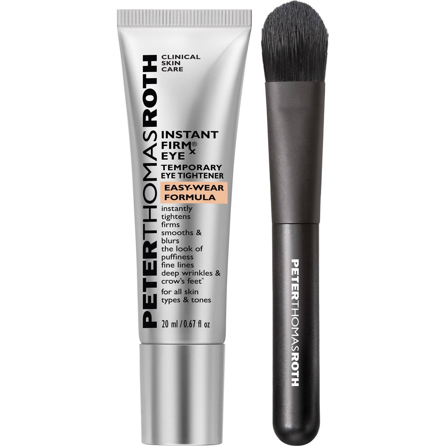 20ml, Peter Thomas Roth Instant FIRMx® Eye Temporary Eye Tightener Easy-Wear + Brush 20 ml