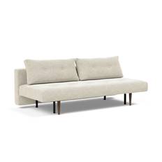 Recast Plus Bäddsoffa Mörk Ek | 357 Taura Off-White - Vit