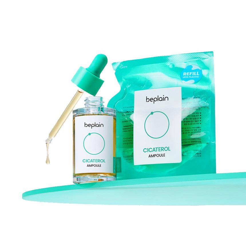 beplain Cicatrol Ampoule Soothing & Barrier Repair 30ml + 31ml Refill Set