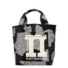 MARIMEKKO Mono Mini Tote Unikko |Svart |One Size