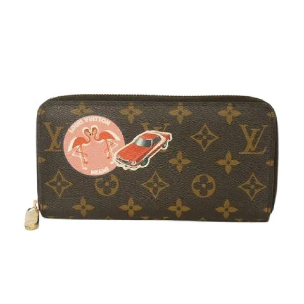 Louis Vuitton Vintage Pre-owned Vintage Lang Pung (Bifold) - Vintage - unisex - Brun - ONE SIZE -