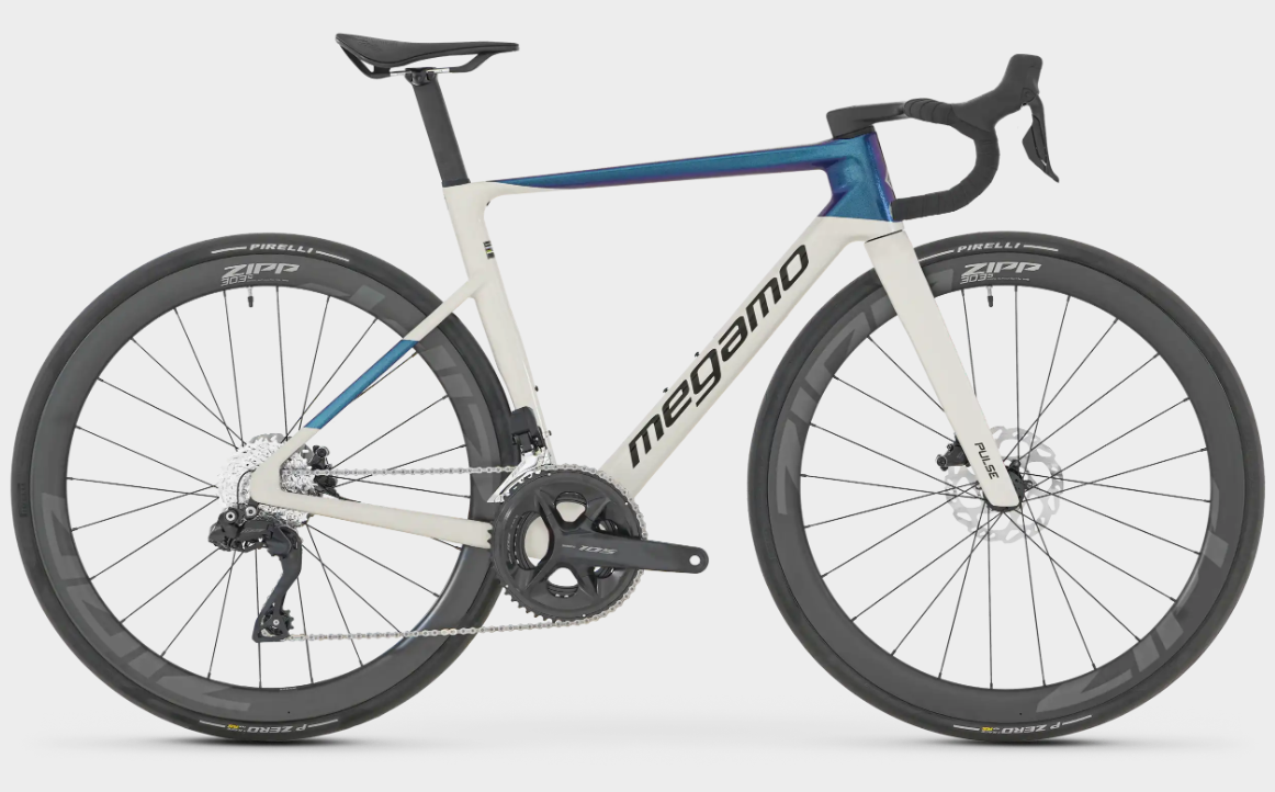 Megamo Pulse 15 CW 2026 - Shimano 105 Di2 - Zipp 303 S - 179 / M / PHOTO