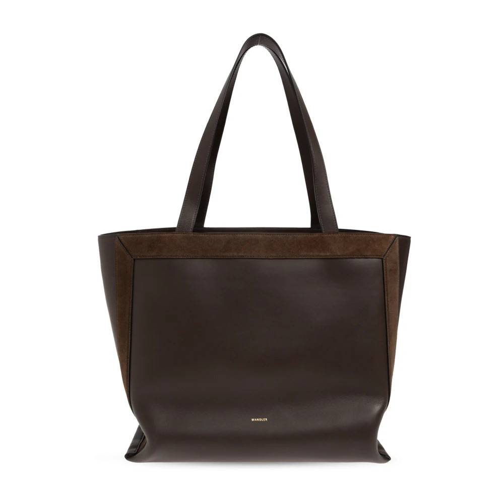 Wandler Ida Mellem Shopper Taske - Tasker - Dame - Brun - ONE SIZE - Uld
