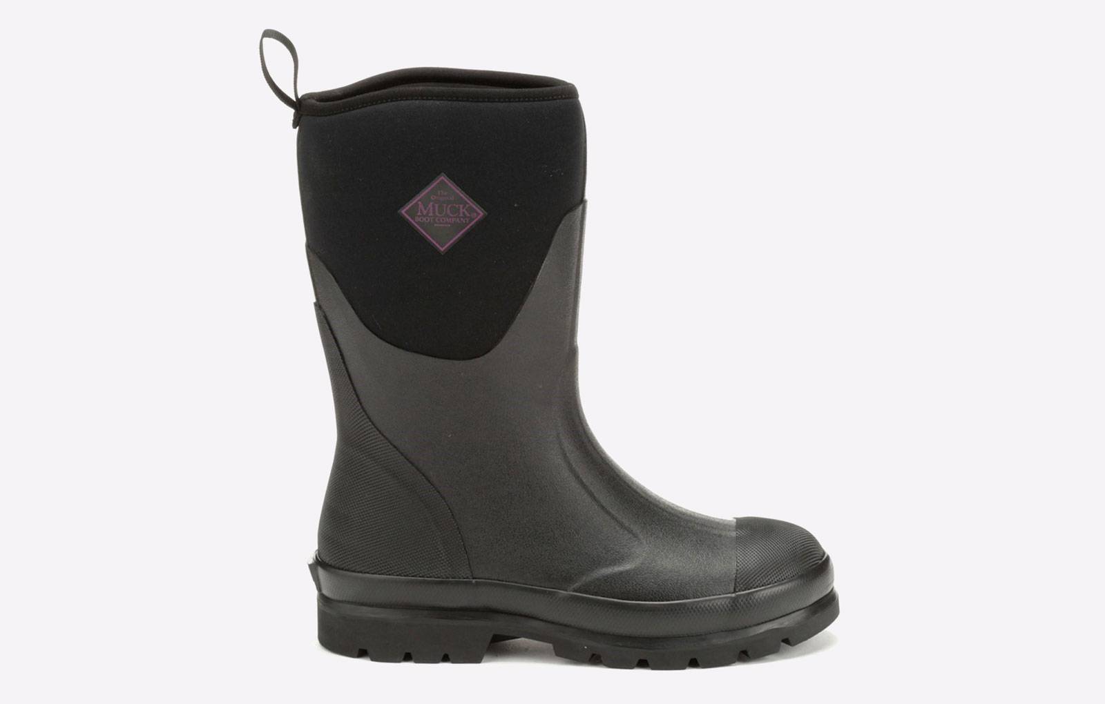 Muck Boots Chore Classic Short Svarta Gummistövlar