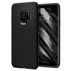 Spigen Samsung Galaxy S9 Matte Liquid Air Skal - Svart