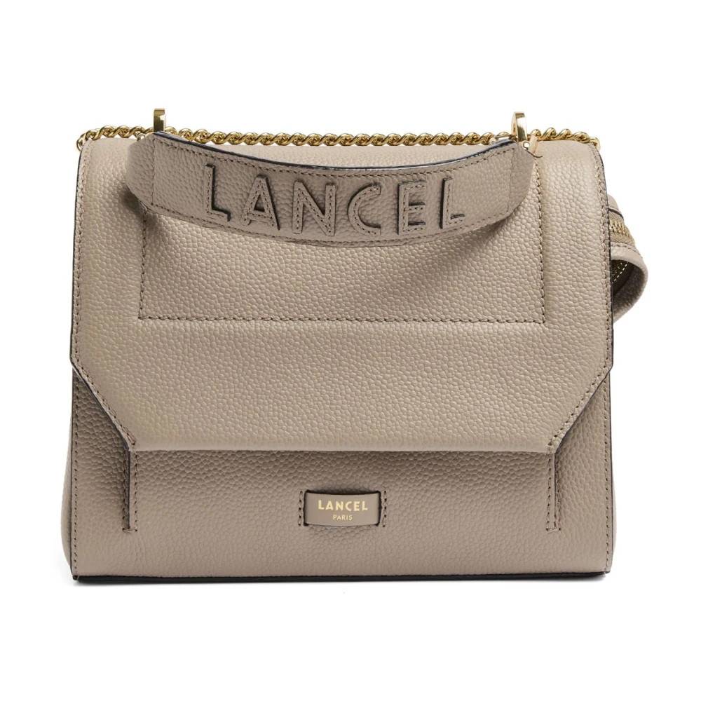 Lancel Ninon Flap Bag - Tasker - Dame - Grå - ONE SIZE - Uld