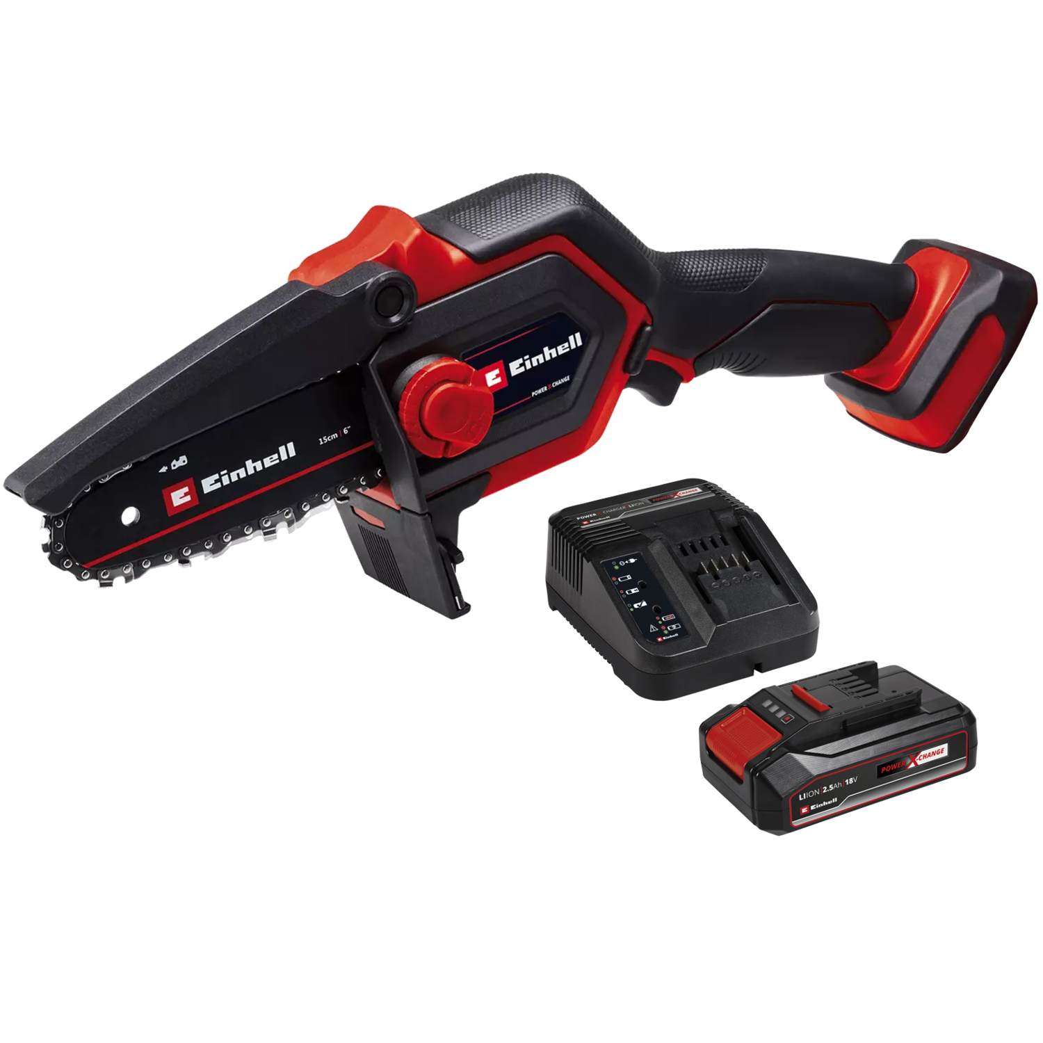 Einhell GE-PS 18/15 Li BL beskærersav - inkl. 2,5Ah batteri og lader