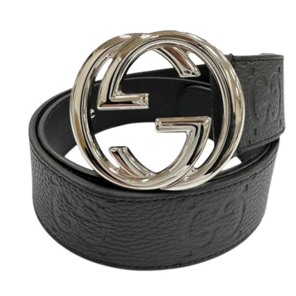 Gucci Vintage - Pre-owned Standard bälte Vintage - Herr - ONE Size - Läder