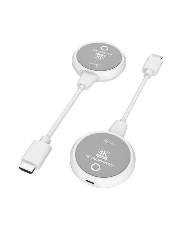 j5create ScreenCast 4K Wireless Display HDMI Extender