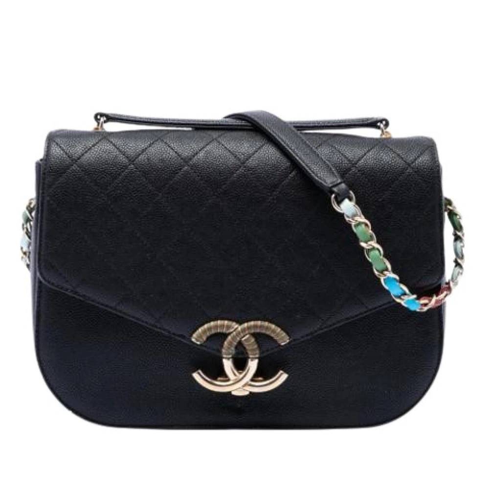 Chanel Vintage Pre-owned Laeder chanel-tasker - Vintage - Dame - Sort - ONE SIZE -