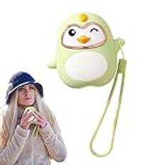 USB-laddningsbart handvärmare, bärbar elektrisk handvärmare, laddningsbar ficka med justerbar temperatur, camping, utomhusäventyr och kallt väder