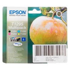 Epson T1295 Value Pack Blækpatroner (4 dele) Sort/Cyan/Magenta/Gul