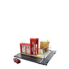 Action Drivers Fire Station Rescue-Legesæt Toys Toy Cars & Vehicles Vehicle Garages Multi/patterned Matchbox