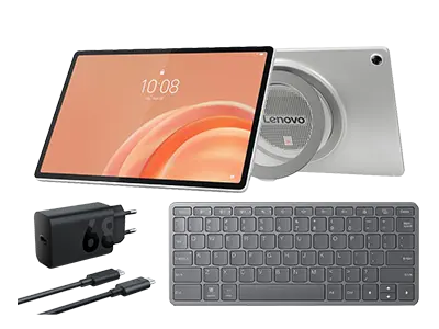 Lenovo Tab Plus Gen 2 Flex Bundle 8GB 256GB MediaTek Dimensity 7400-processor 2,60 GHz , Android 16 eller senare, 256 GB UFS 3.1