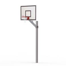 Basketset Playmaker Basic med stativ, basketkorg, nät och vattenfast platta