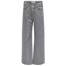 Kids Only Byxor - KogCobain - Light Grey Denim/Silver - Kids Only - 10 år (140) - Byxor - Bomull