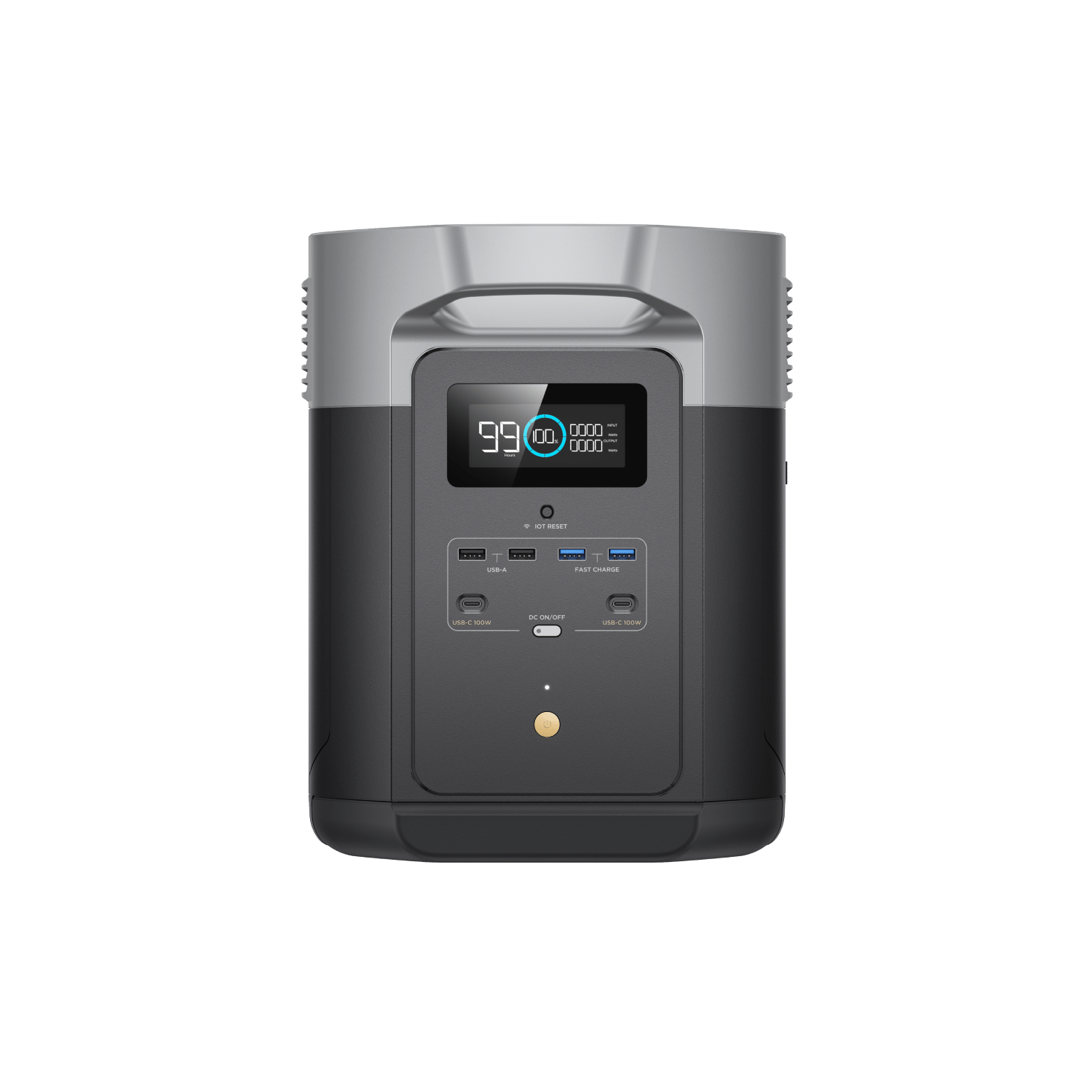 EcoFlow DELTA Max Portable Power Station - 2000 + NextGen 220W Bifacial Portable Solar Panel