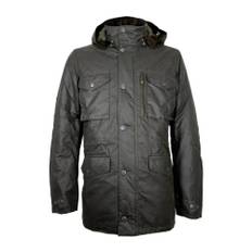 Barbour, Jakke, Herre, Grøn, XL, Bomuld, Vinter Sapper Voks Jakke Grøn