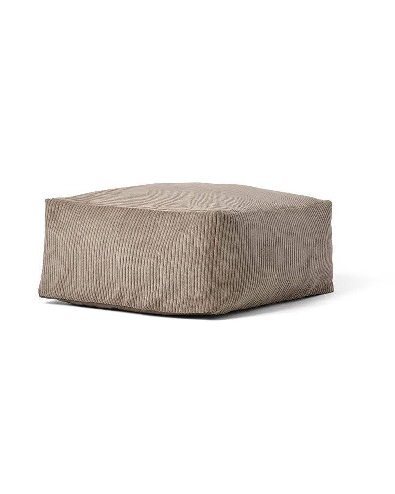 Sittpuff gråbrun