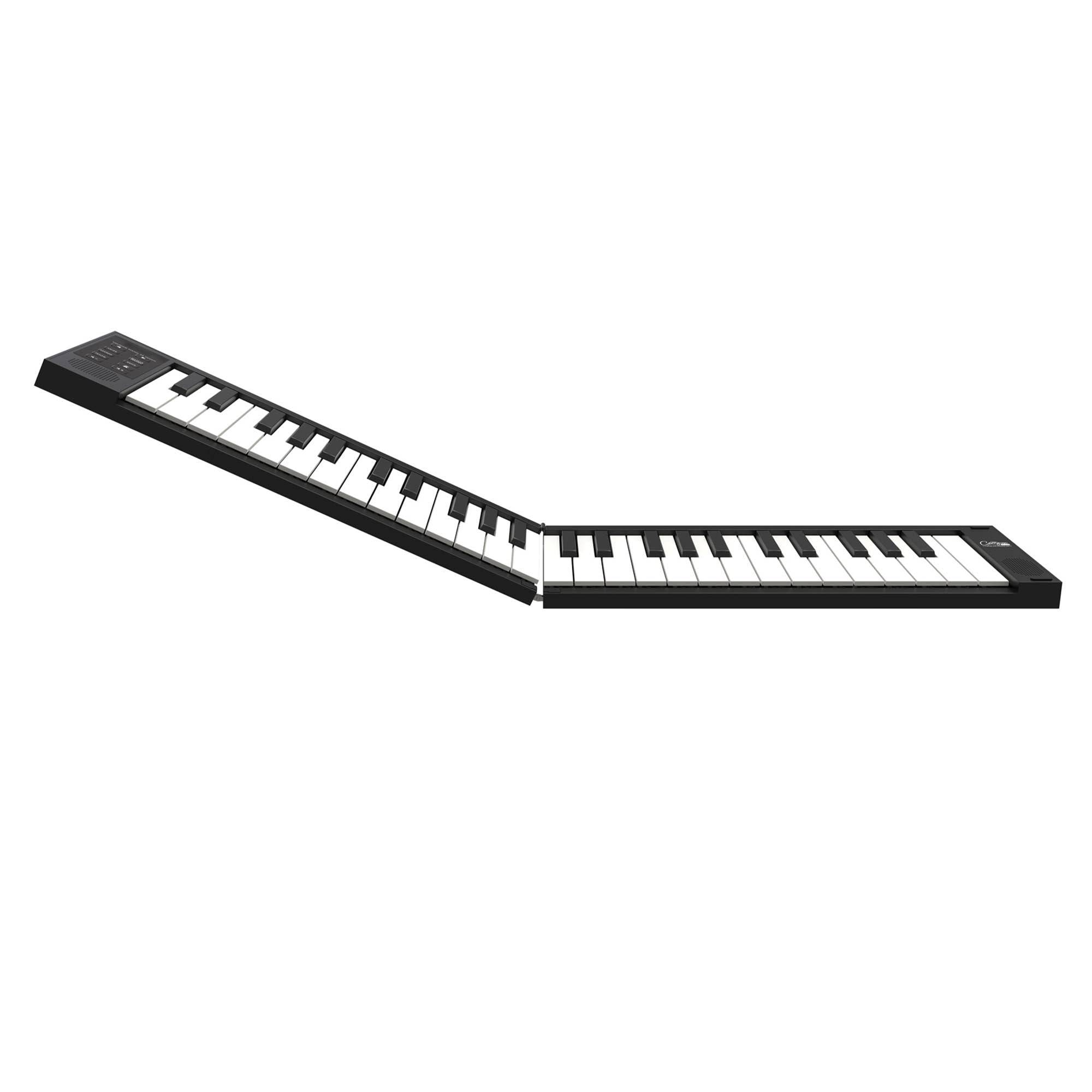 Carry-On 49 Key Touch Sensitive Folding Piano - White