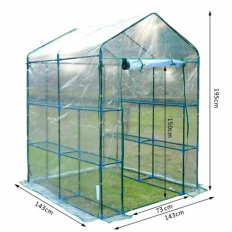 Greenhouse Cover Greenhouse PVC Garden Outdoor Plants Grow House Cover Lants Keep Warm Sunroom For