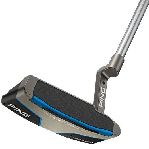 Ping Scottsdale Anser 2D (Fattning: Höger (Vanligast), Längd: 33", Grepp: PING Superstroke Tour 2.0 PT Blue)