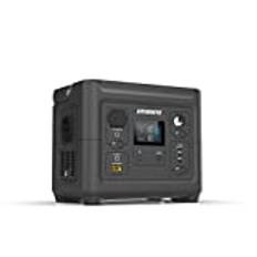 LITIONITE Apache 300W / 288Wh Bärbar solelgenerator elgenerator med UPS-funktion - 1x strömuttag - 3x USB PD Type-C - Power Station för spel/konsol/notebook/tv/dator/drönare/skoter