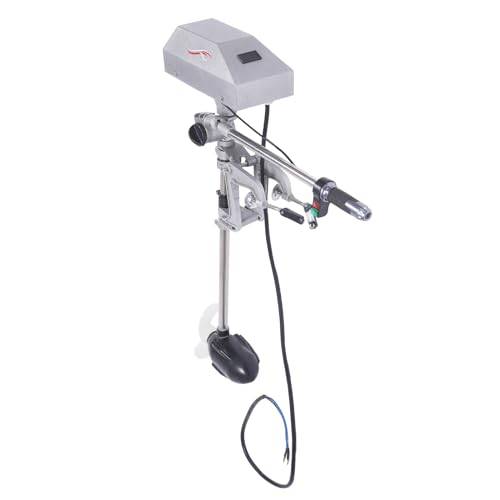 Elektrisk utombordsmotor, elektrisk undervattensmotor, trolling-motor, 12–24 V, 800–1 500 W, 2 100–4 200 rmp, för alla båtar med en längd på 6,6–14,8 fot