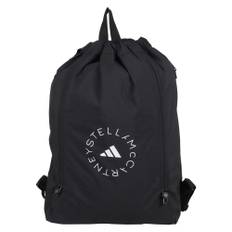 Adidas by Stella McCartney, Taske, Dame, Sort, ONE SIZE, Sort Gymnastikpose med sidelommer