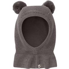 Huttelihut Balaclava Windstop Pompoms Stl. 52\2-4Y unisex - Hattar & Mössor Från Magasin - Brown Melange (52\2-4Y)