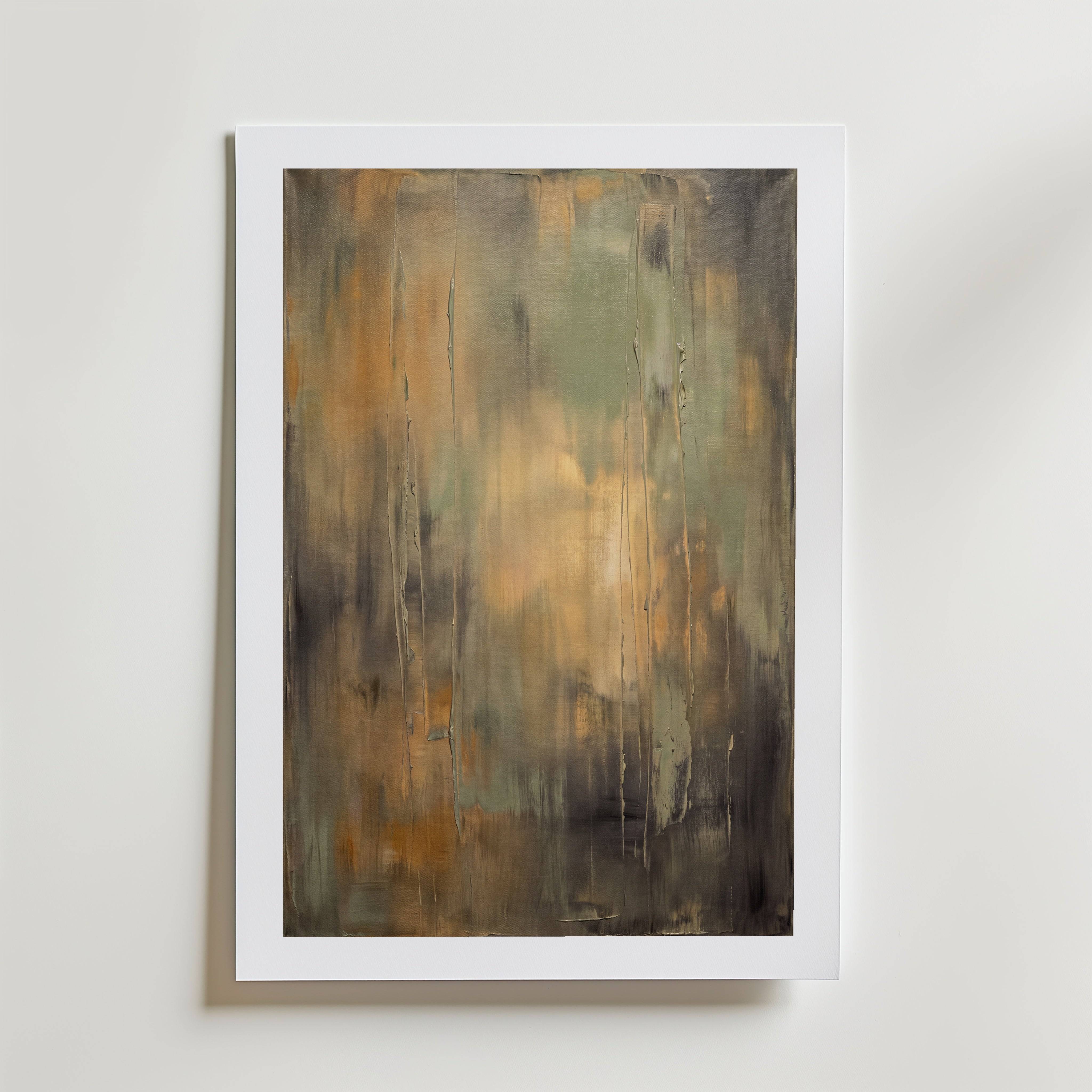 Un-Ami Nocturne - Premium Canvas 50x70 cm Med passepartout