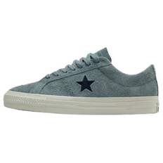 Converse One Star Pro Vintage Suede Low Tidepool Grey Unisex Sneakers Navy Egret A04157C 35.5