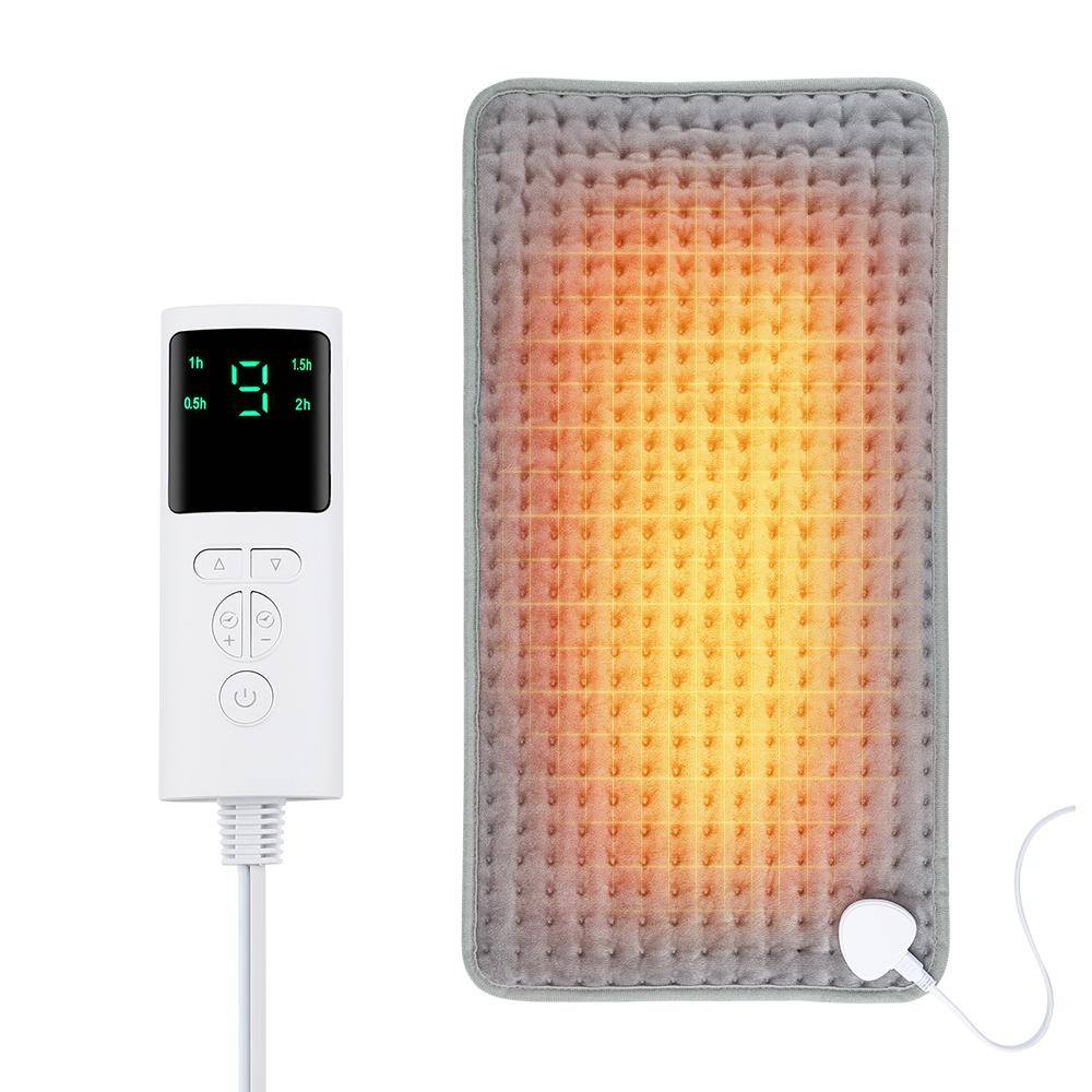 30x60 cm Elektrisk Värmedyna Snabb Uppvärmning 9 Nivåer Temperaturkontroll för Ben Rygg Händer Vinter Värmematta EU
