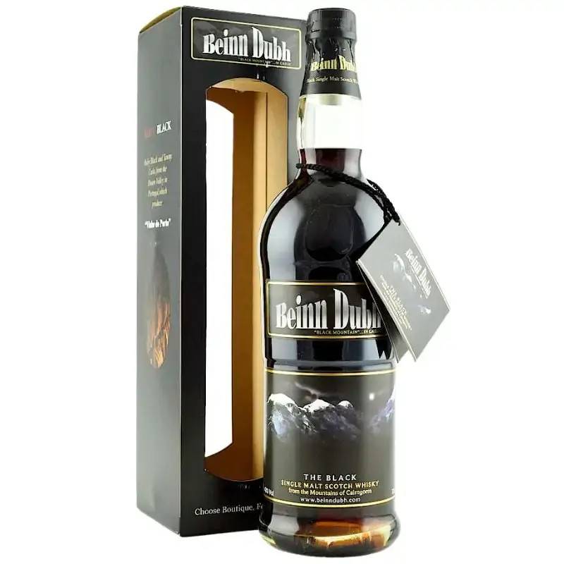 Beinn Dubh – The Black Mountain Single Malt 43%.
