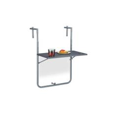 Grå Balkong Hängande Bord Fällbart