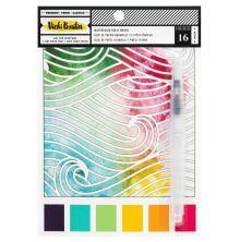 Vicki Boutin Mixed Media Paper Pad 6X8 16/Pkg - Watercolor