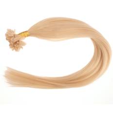 #20 Honungsblond - Original äkta löshår remy nagelslingor (50cm 0.5g/slinga/100st)