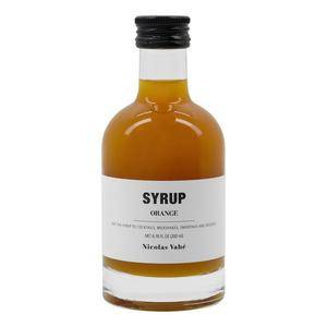 Nicolas Vahé Fruit Syrup - Orange - 200 ml