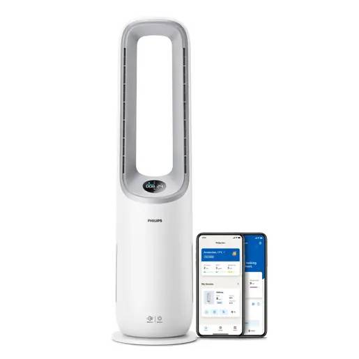 Philips Air Performer 7000 Series 2-i-1-luftrenare och -fläkt AMF765/10
